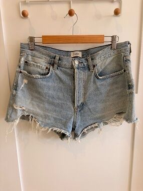Citizens of Humanity Annabelle Shorts, Size 29, Distressed, Button-Fly